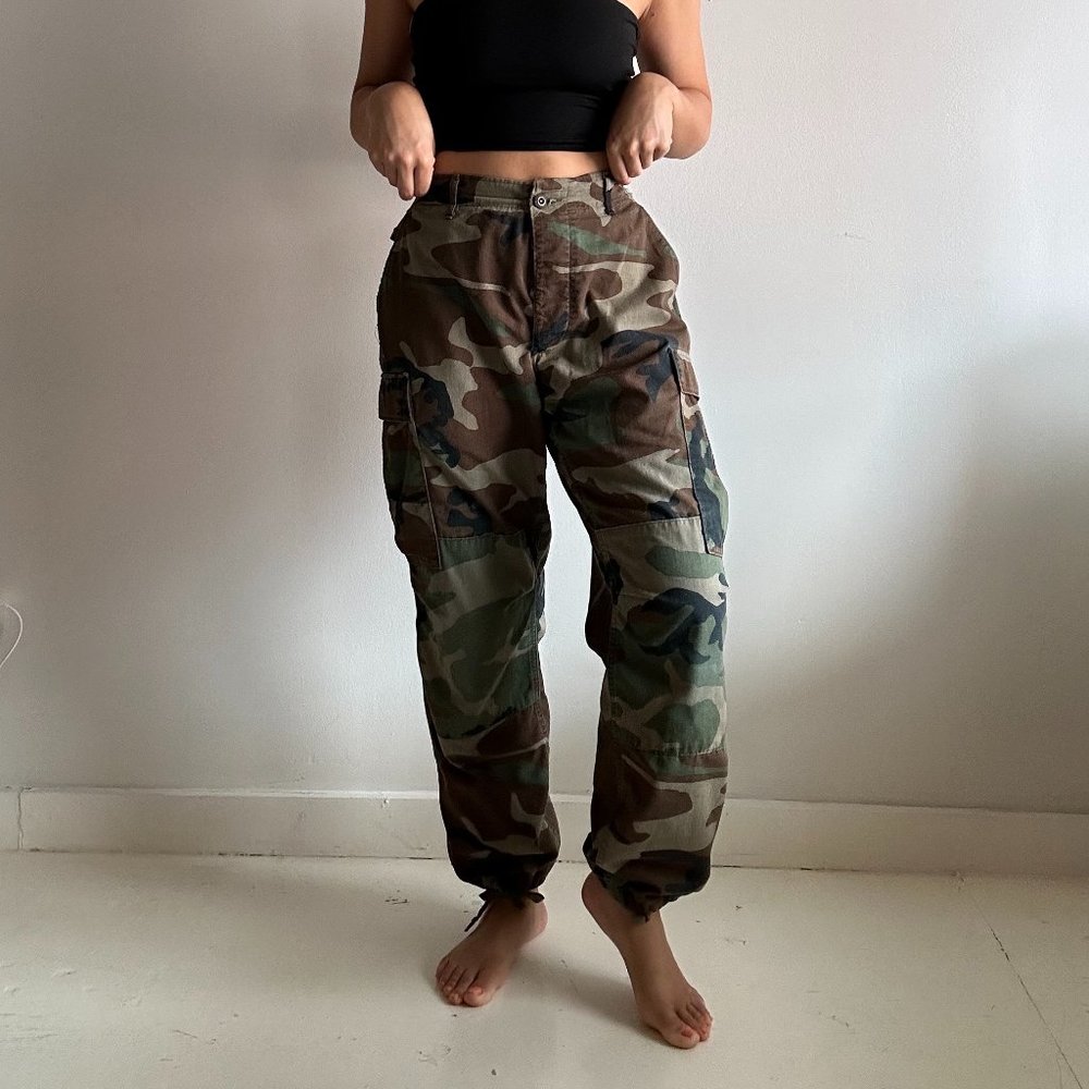 VINTAGE camo cargo pants